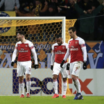 Arsenal thua trận lượt đi vòng 1/16 Europa League