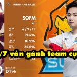Đẳng cấp Lee Sin 1/7 vẫn gánh team như thường của SofM