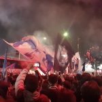 20.000 tifosi đón Napoli trở về sau trận thắng Juventus
