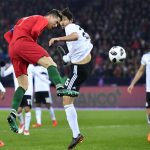 Ronaldo lập cú đúp, Bồ Đào Nha tái hiện màn ngược dòng của Man Utd