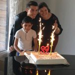 Ronaldo mừng sinh nhật thứ 32 bên mẹ và con trai