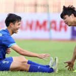 U23 Việt Nam vui đùa trước trận đấu với U23 Malaysia