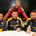 Arsenal gia hạn hợp đồng với bộ ba người Pháp