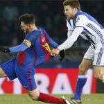 Cầu thủ Sociedad tố trọng tài bỏ qua thẻ đỏ cho Messi