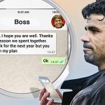 HLV Conte đã nhắn tin gì cho Costa khi muốn anh rời Chelsea