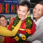 U19 Việt Nam rạng ngời ngày trở về