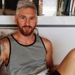 Messi nhuộm tóc trắng, bị dân mạng châm biếm