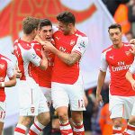 Arsenal có điểm số tốt nhất Ngoại hạng Anh trong năm 2015