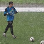 Tuyển Việt Nam phải tập nhờ sân đội U21 vì trời mưa
