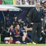 Ancelotti: 'Messi sẽ gặp phiền phức nếu chuyền trên chấm 11m ở Italy'