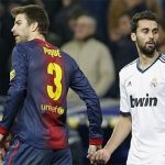 Hai cầu thủ Real và Barca trở mặt với nhau